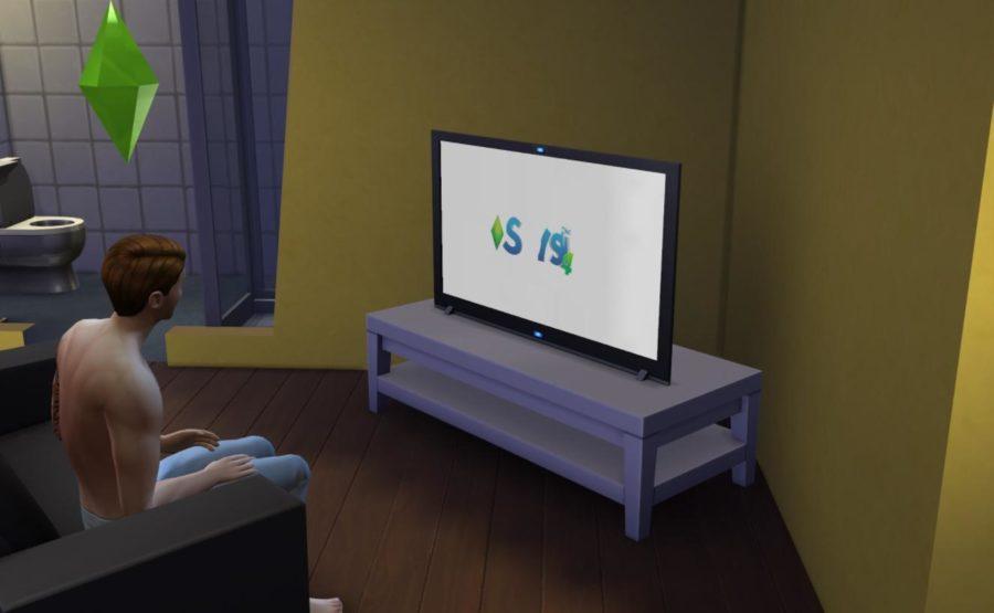 Sims 3 по телевизору